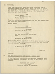 Moe Howard's 32pp. Script Dated February 1937 for The Three Stooges Film ''Back to the Woods'' -- With Original Doodles on Back Cover -- Missing First Page, Else Very Good Condition